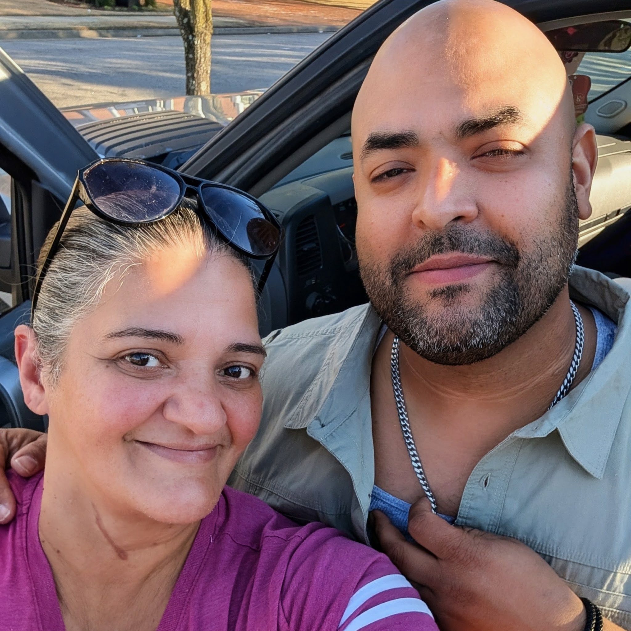 David Mercado and his wife