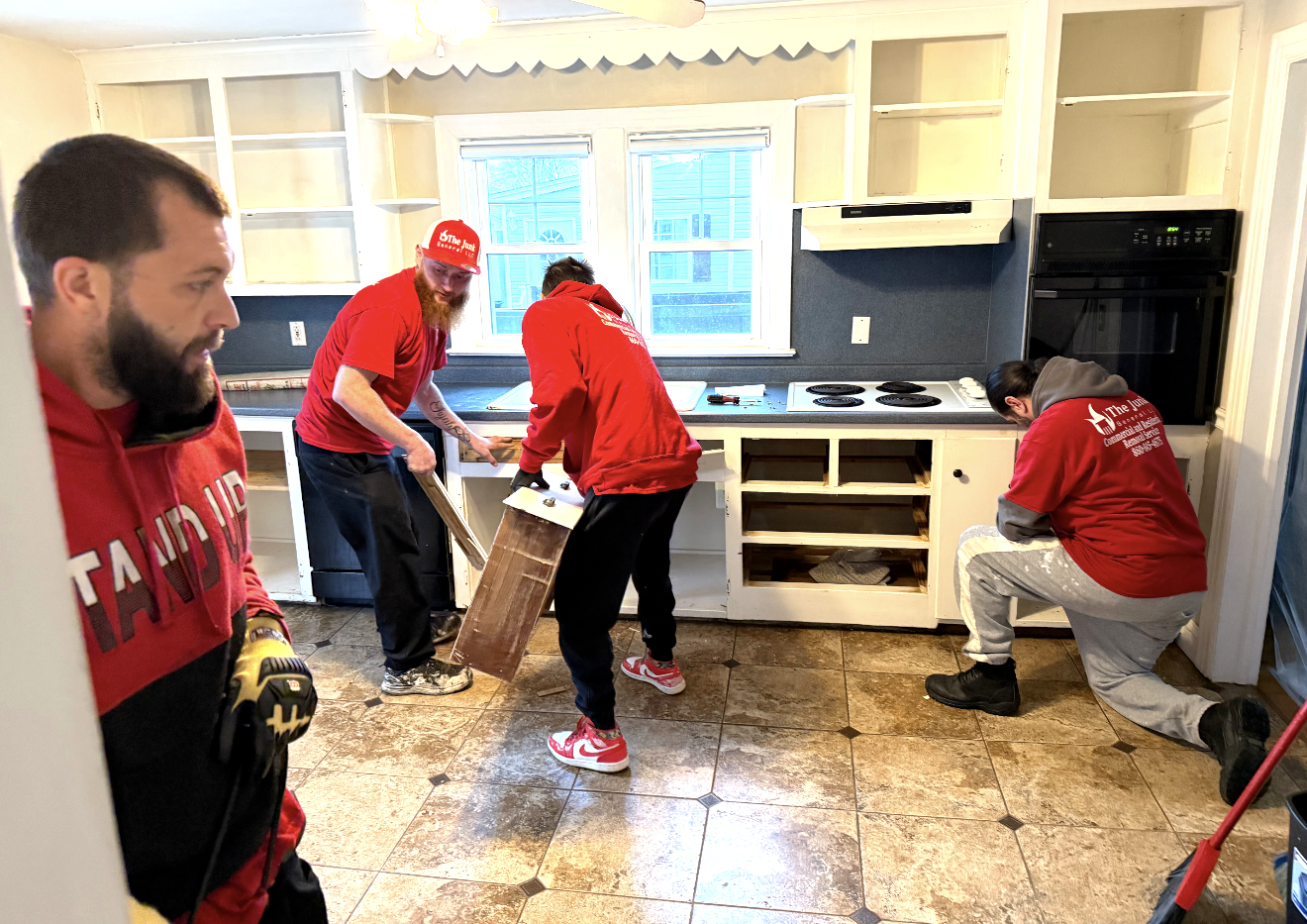 Interior Kitchen Demolition